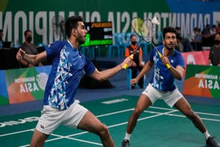 bwf world championships  Dhruv Kapila MR Arjun reach pre quarters  Dhruv Kapila  MR Arjun  Kim Astrup  Anders Rasmussen  ലോക ബാഡ്‌മിന്‍റൺ ചാമ്പ്യൻഷിപ്പ്  ധ്രുവ് കപില  എംആർ അർജുൻ  അശ്വിനി പൊന്നപ്പ  സിക്കി റെഡ്ഡി  Ashwini Ponnappa  Sikki Reddy