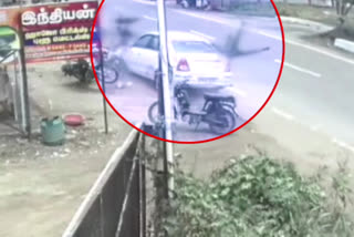 CCTV captures horrific accident in Tamil Nadu