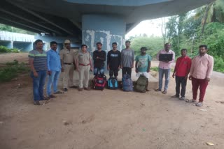 Ganja in Doddaballapur taluk