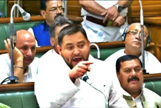 Bihar Deputy Chief Minister Tejashwi Yadav slams BJP on the floor of the Legislative Assembly of dispatching its "son-in-laws" — CBI, ED and IT when they fear losing or face loses in the state.