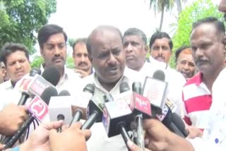 H D Kumaraswamy reaction