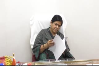 MP Tourism Minister Usha Thakur