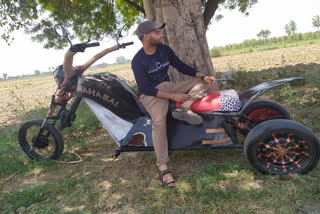 Bagpat engineer makes longest electric bike in the world