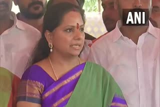 k kavitha, trs leader