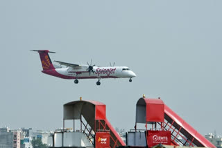 Ahmedabad Varanasi flight delayed for eight hours in Gujarat irked passengers scuffle with airport staff