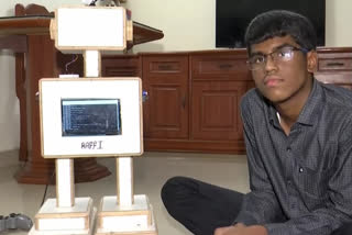 Prateek makes Robot