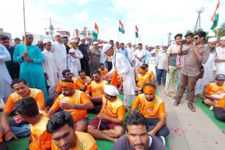 advawana manch organise peace rally