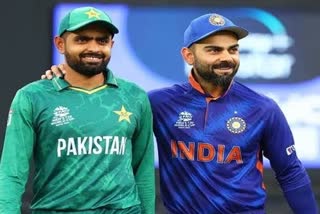 Virat Kohli, Babar Azam greet each other during practice session in Dubai