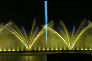 Largest musical fountain at Futala Lake in Nagpur