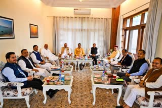 BJP core group meeting in Shimla
