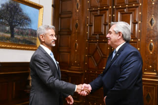 Jaishankar holds talks with Argentine President