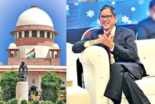 Justice NV Ramana  NV Ramana initiated key reforms in the judiciary  Justice NV Ramana Last working day  supreme court Justice NV Ramana  ನ್ಯಾಯಾಂಗ ವ್ಯವಸ್ಥೆಯಲ್ಲಿ ಪ್ರಮುಖ ಸುಧಾರಣೆ  ಸುಧಾರಣೆ ಕೈಗೊಂಡ ನ್ಯಾಯಮೂರ್ತಿ ರಮಣ  ಭಾರತೀಯ ನ್ಯಾಯಾಂಗ ವ್ಯವಸ್ಥೆಯಲ್ಲಿ ಅತ್ಯುನ್ನತ ಸ್ಥಾನ  ಸುಪ್ರೀಂ ಕೋರ್ಟ್‌ ನ್ಯಾಯಮೂರ್ತಿಗಳ ನೇಮಕ  ಹೈಕೋರ್ಟ್​ಗಳಿಗೆ ಮಹಿಳಾ ನ್ಯಾಯಾಮೂರ್ತಿಗಳ ನೇಮಕ  ನ್ಯಾಯಾಂಗ ಮೂಲಸೌಕರ್ಯ ಪ್ರಾಧಿಕಾರಗಳ ಸ್ಥಾಪನೆ  ತೆಲುಗು ವ್ಯಕ್ತಿಯಾಗಿ ಇತಿಹಾಸದ ಪುಟಗಳಲ್ಲಿ ಸ್ಥಾನ