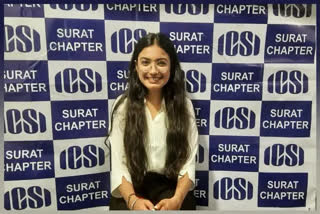 Nikita Rameshbhai Chandwani from Gujrat topped the ICSI CS examinaion