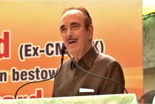 Congress leader Ghulam Nabi Azad