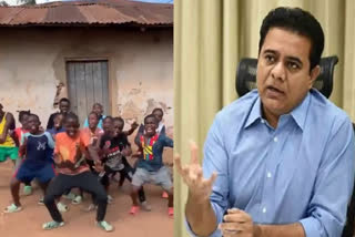 Minister KTR shared Kids Dance to kala chashma song video on Twitter