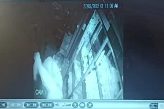 theft in Bageshwar shop caught on CCTV