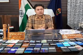 रायगढ़ पुलिस ने चोरी हुए मोबाइल हितग्राहियों को दिलाए वापस