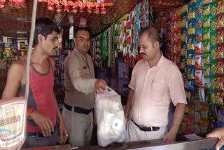 Sagar Food Department Action in Kirana Shop