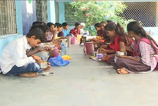 mid day meals stopped in adilabad