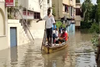 काशी में बढ़ा गंगा का जलस्तर.