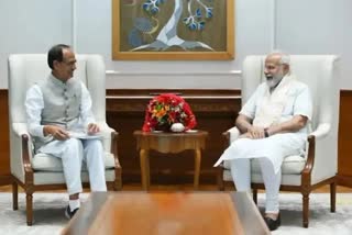 Cm shivraj pm modi meeting