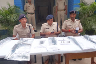 one man arrested with Firearms under Pandaveswar Police Station