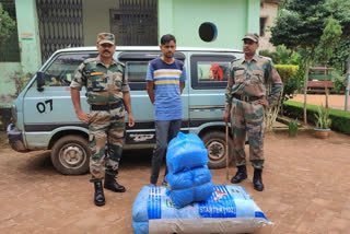 one among four held with cannabis in tripura
