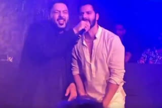 Varun Dhawan and Badshah