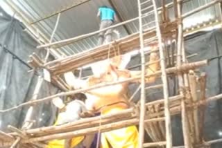 Preparation for Bypass Ganeshotsav