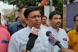 Sukanta Majumdar criticises TMC Leaders during his Nadia Visit