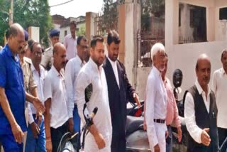 Tejashwi Yadav appeared in MP MLA Court in patna