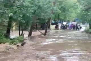 Cloud burst in Kulgam jammu kashmir