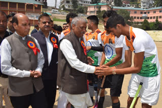 State level hockey competition at Thodo Ground