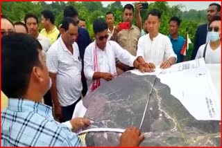 Assam Arunachal joint team visits border area
