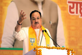 Nadda arrives in Tripura