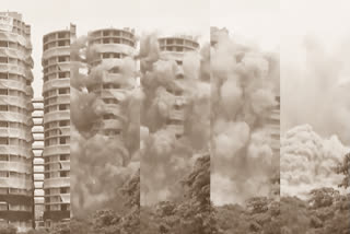 Noida Supertech Twin Towers demolished, finally