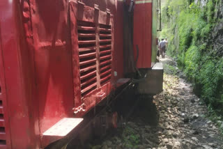 Rail motor derailed in Shimla