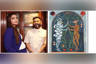 Sonam Kapoor, Anand Ahuja drop special art piece to announce birth of their baby boy