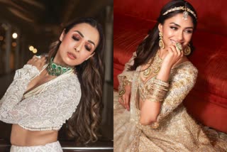 malaika arora mrunal thakur latest pictures