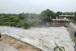 பாலாற்றில் வெள்ளப்பெருக்கு