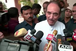 I have been forced to leave my home says Ghulam Nabi Azad