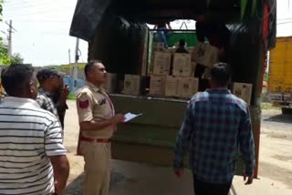 Illegal liquor seized in Pali, truck driver detained