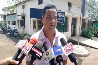 TI accused of constable in Janjgir Champa