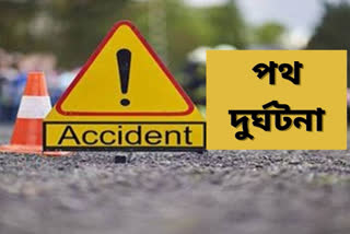 road accident at jonai