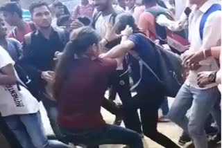 morena Girl Student Fight