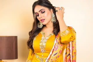 Neha Malik looks stunning in yellow suit see pics