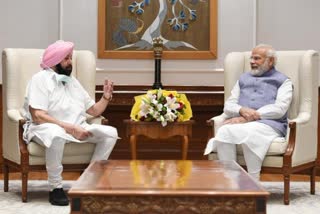 कैप्टन अमरिंदर सिंह ने प्रधानमंत्री नरेंद्र मोदी से मुलाकात की