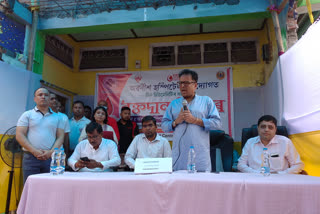 blood donation camp organised in lakhimpur