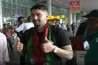 atk-mohun-bagan-foreign-player-dimitri-petratos-arrives-in-kolkata