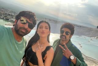 Balakrishna Shrutihassan Selfie